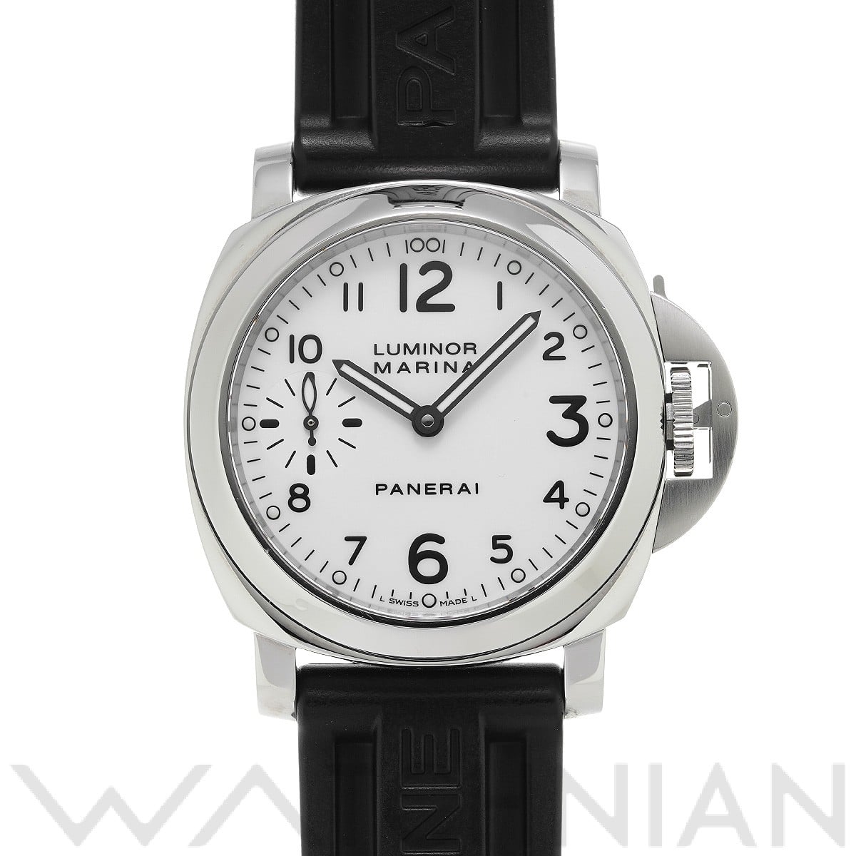 パネライ / PANERAI ルミノールマリーナ PAM00113 ホワイト メンズ 時計 【中古】【wristwatch】