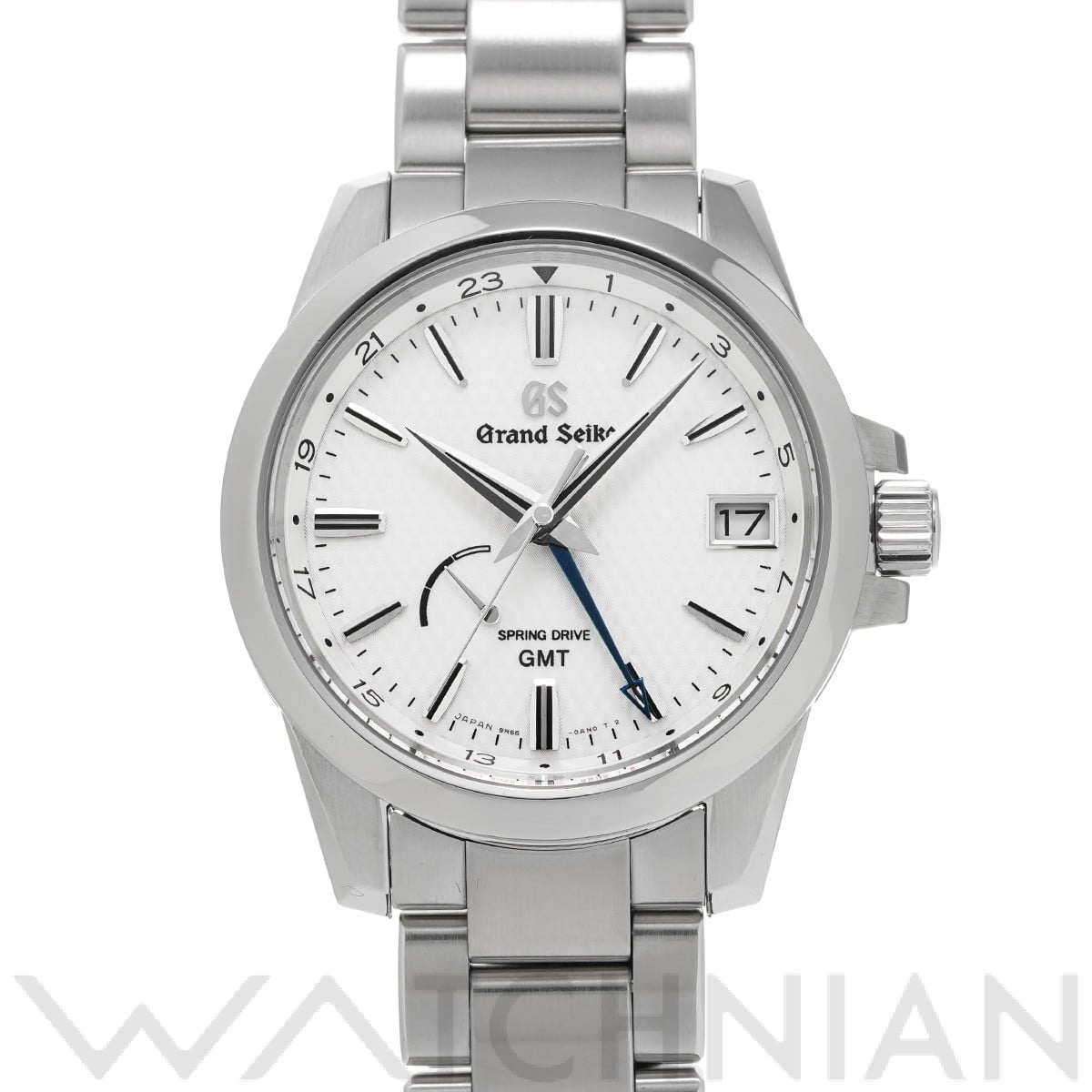 グランドセイコー / Grand Seiko ヘリテージコレクション スプリングドライブ GMT SBGE209 ホワイト メンズ 時計 【中古】【wristwatch】