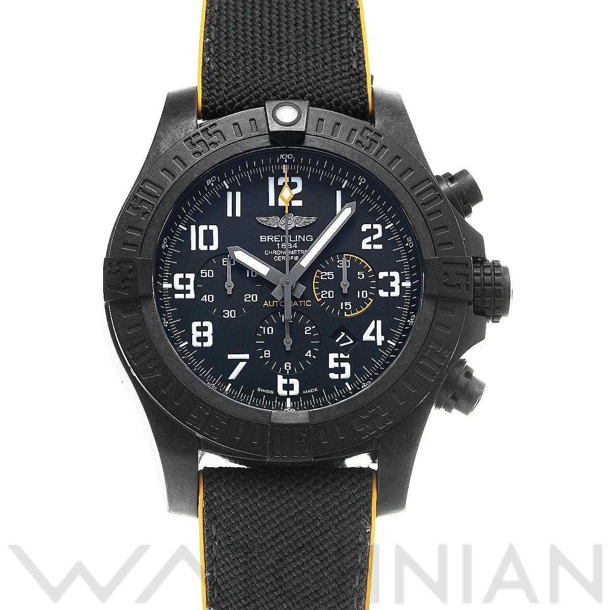 ブライトリング / BREITLING アベンジャー ハリケーン 12H XB0170E4/BF29 ブラック メンズ 時計 【中古】【wristwatch】
