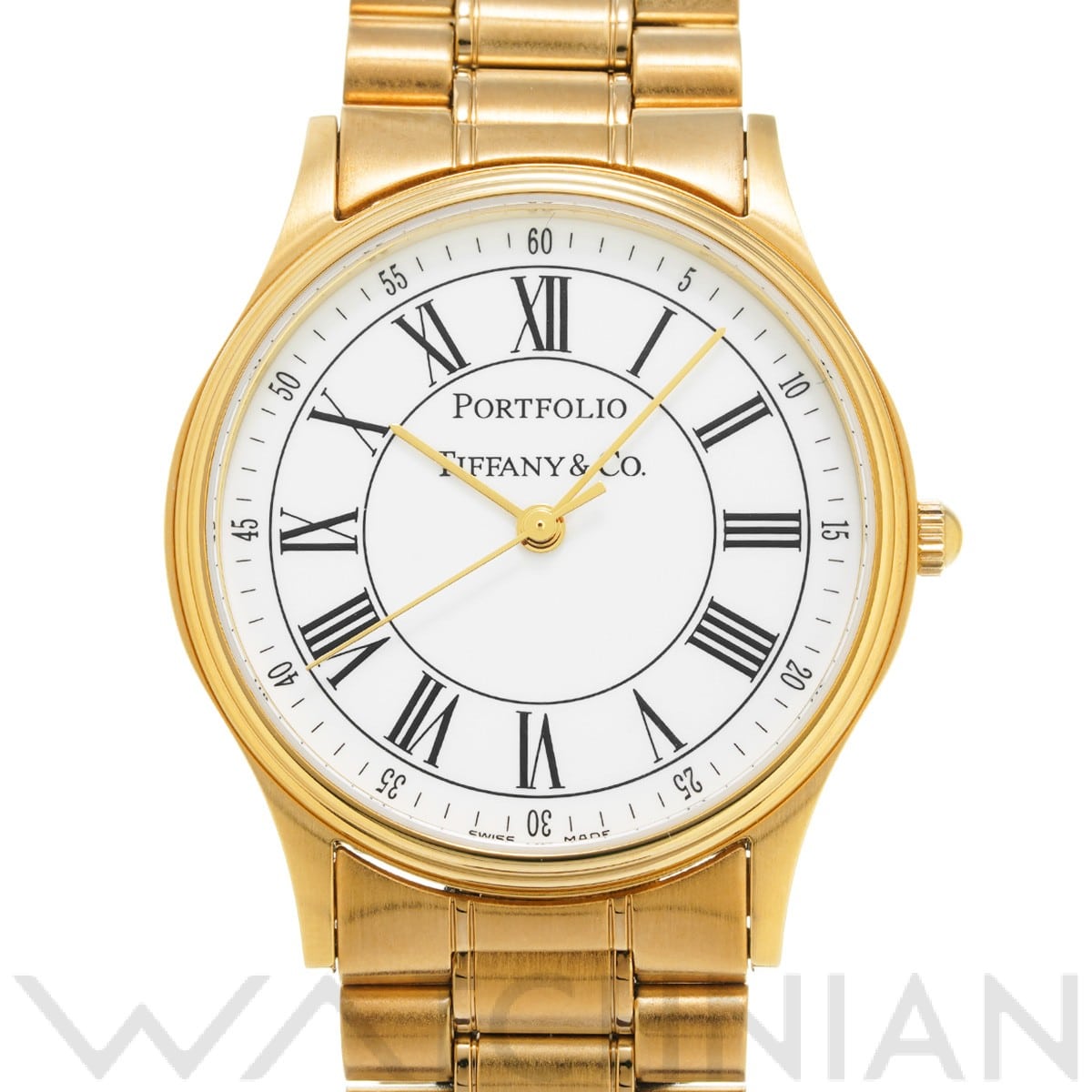 ティファニー / TIFFANY & Co. ポートフォリオ 252.1088/12187599 ホワイト ユニセックス 時計  【中古】【wristwatch】: ブランド時計｜WATCHNIAN(ウォッチニアン)公式通販/旧一風騎士