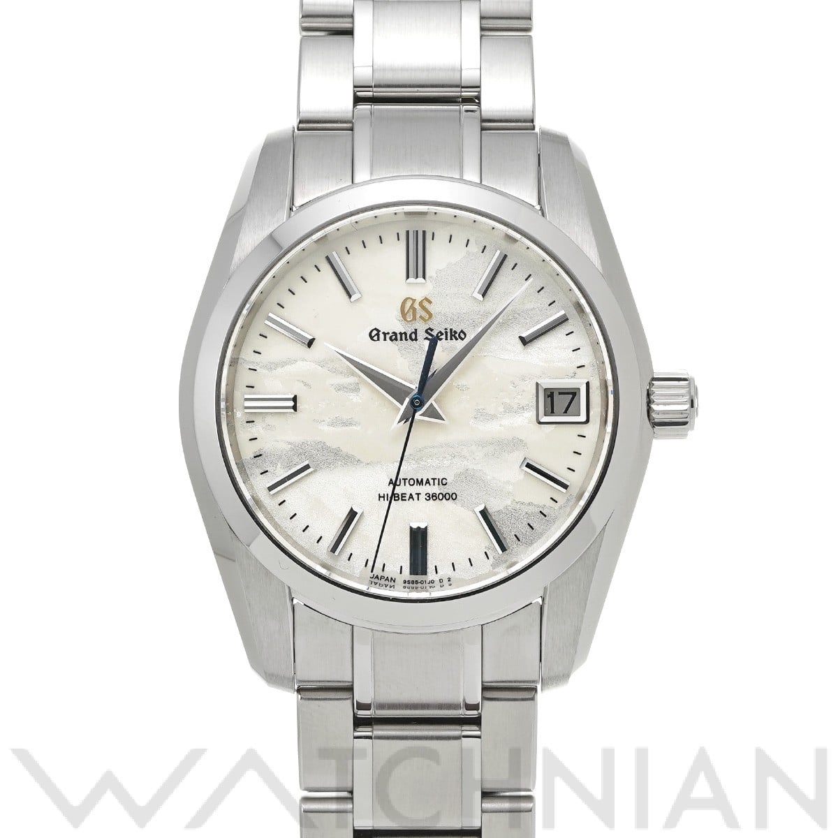 グランドセイコー ヘリテージコレクション メカニカル ハイビート36000 キャリバー9S 25th SBGH311 シルバー メンズ 時計 【中古】【wristwatch】
