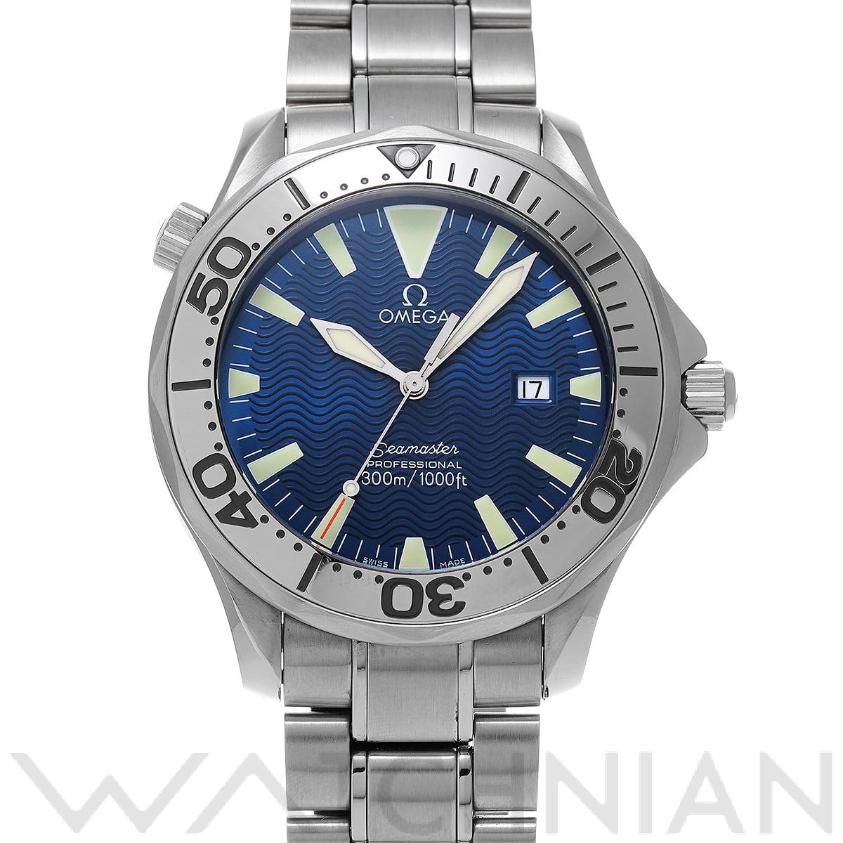 オメガ / OMEGA シーマスター プロフェッショナル 300 2265.80 ブルー メンズ 時計 【中古】【wristwatch】