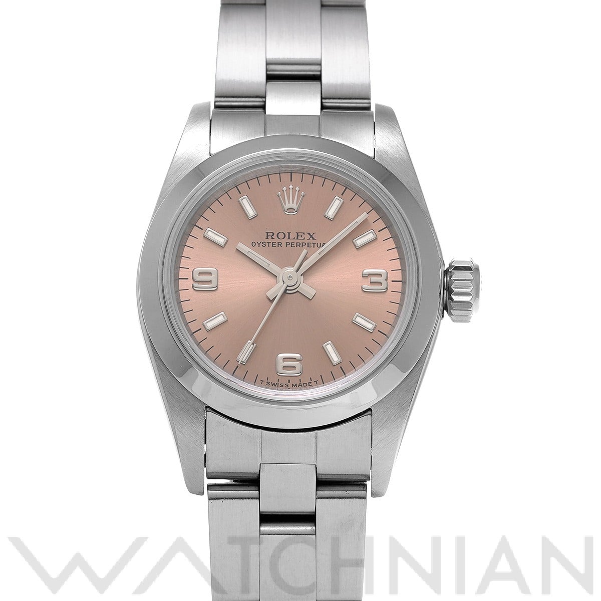 ロレックス / ROLEX オイスターパーペチュアル 67180 ピンク レディース 時計 【中古】【wristwatch】