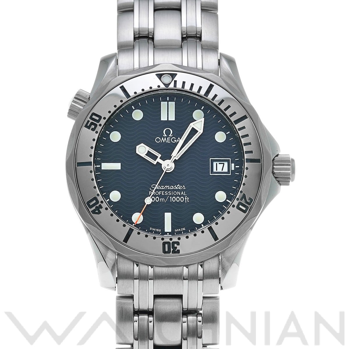 オメガ / OMEGA シーマスター 300 ミッドサイズ クォーツ 2562.80 ブルー ユニセックス 時計 【中古】【wristwatch】