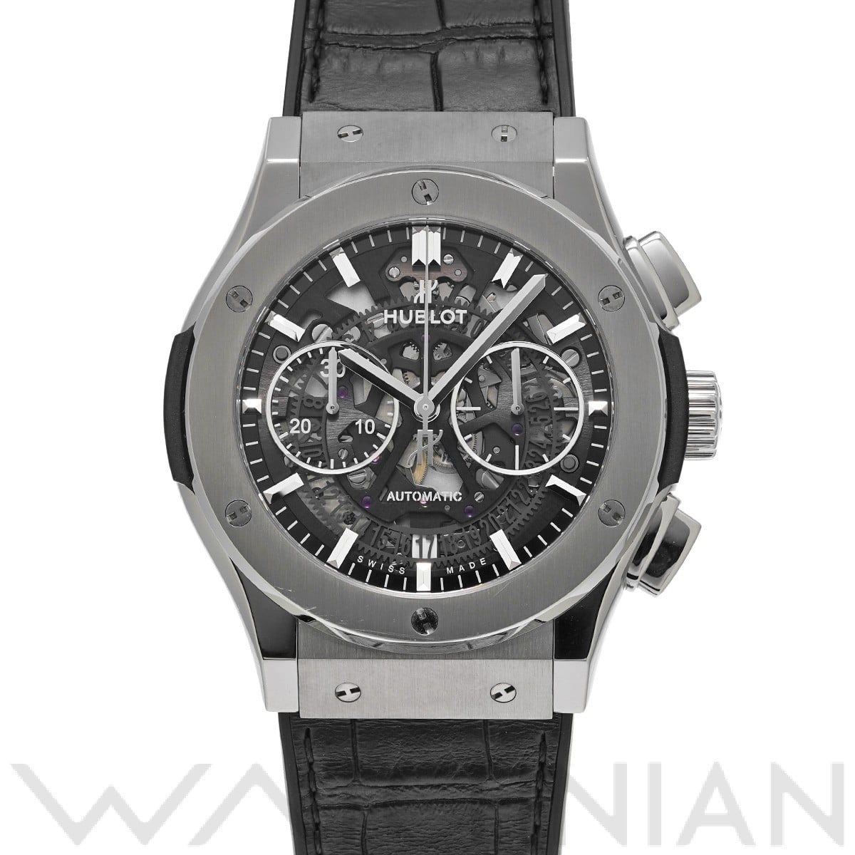 ウブロ / HUBLOT クラシックフュージョン アエロフュージョン チタニウム 525.NX.0170.LR スケルトン メンズ 時計 【中古】【wristwatch】