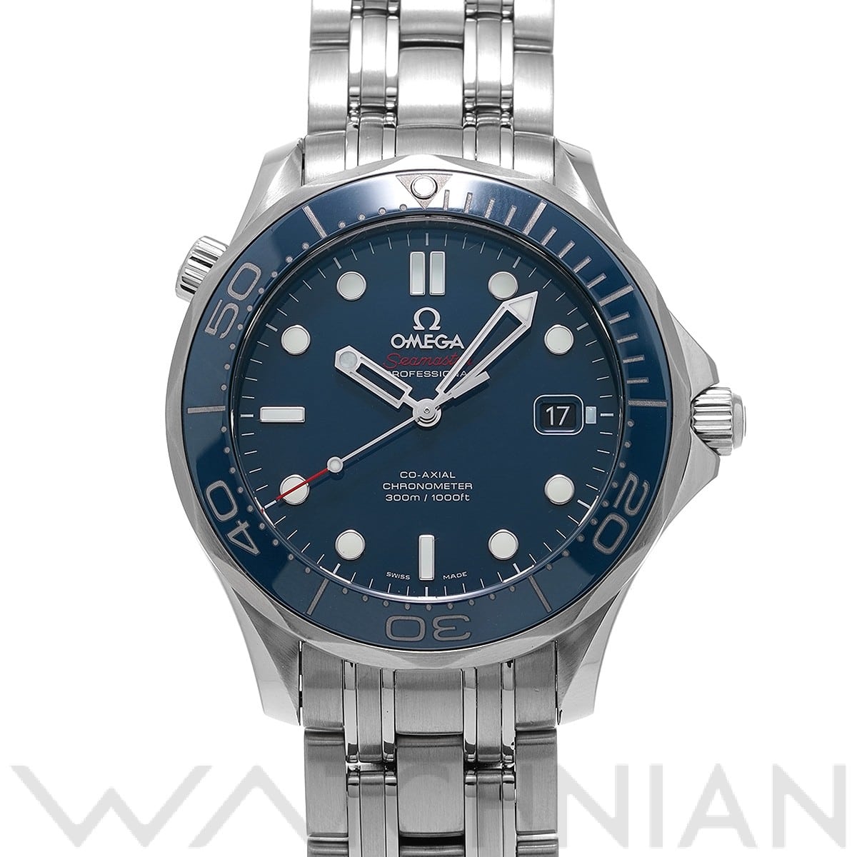 オメガ / OMEGA シーマスター ダイバー300 コーアクシャル 212.30.41.20.03.001 ブルー メンズ 時計 【中古】【wristwatch】