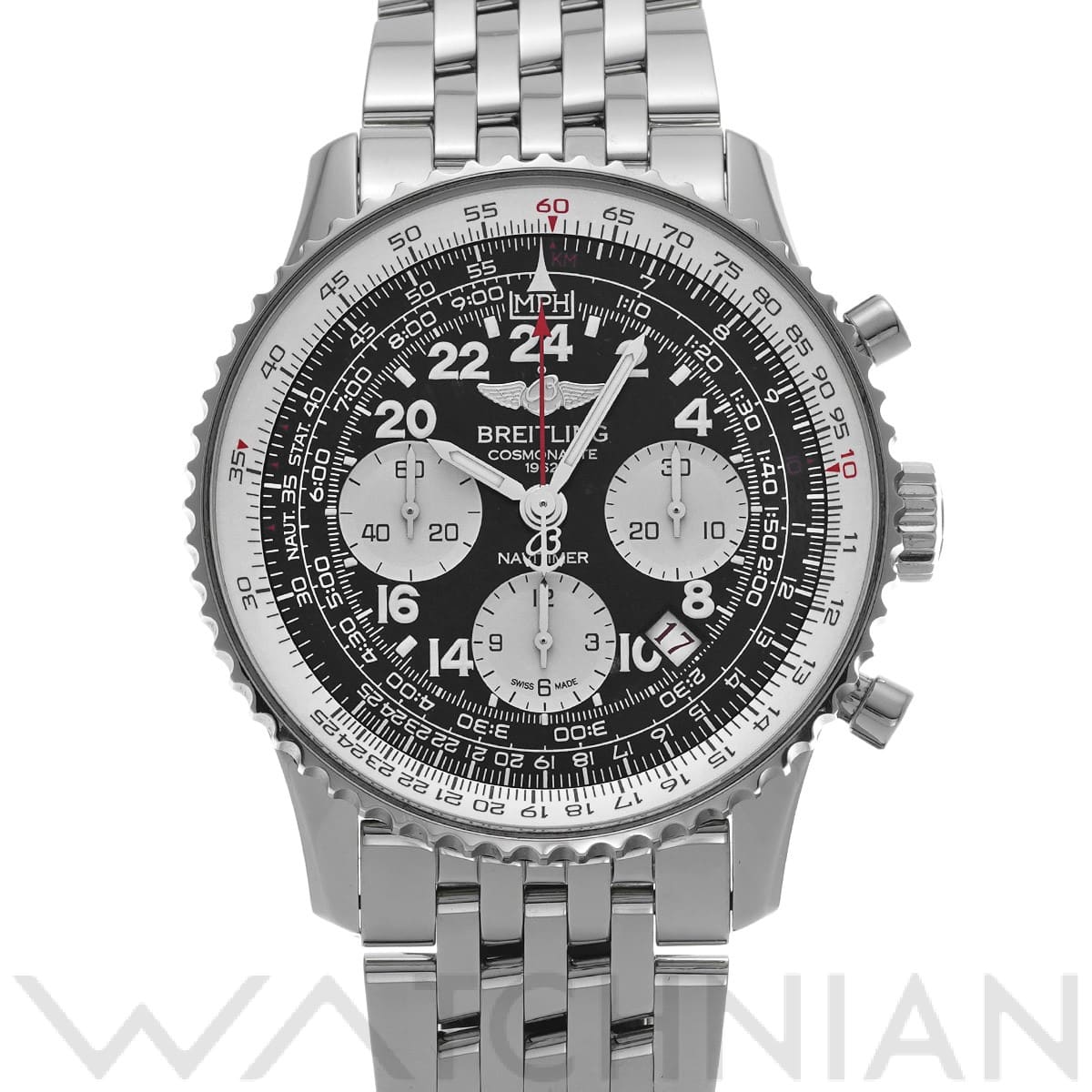 ブライトリング / BREITLING ナビタイマー コスモノート リミテッド A020B59KBD ブラック/シルバー メンズ 時計 【中古】【wristwatch】