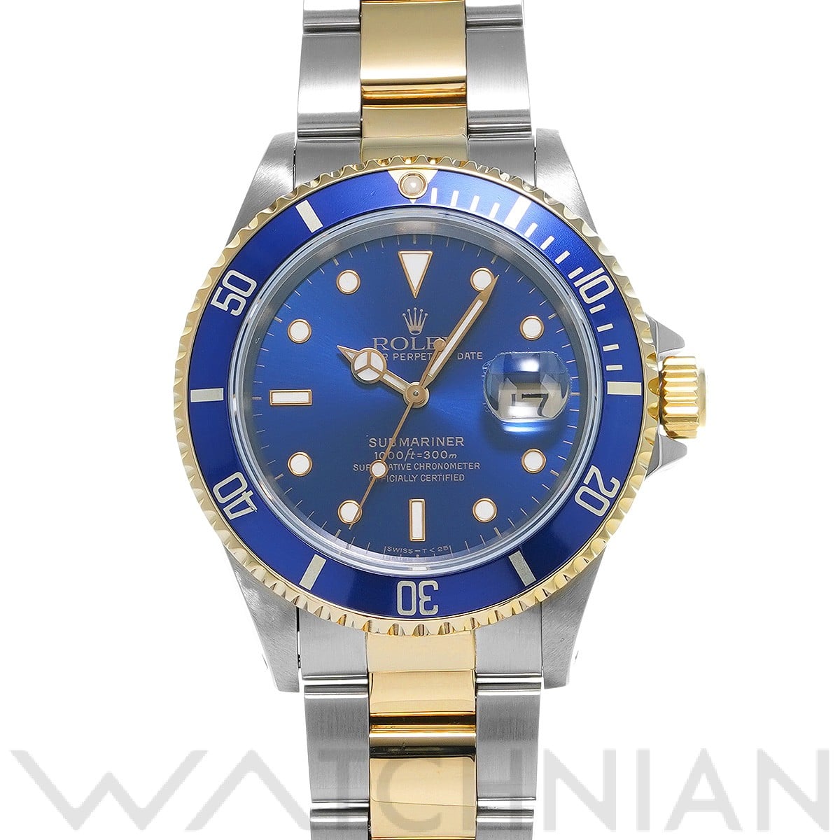 ロレックス / ROLEX サブマリーナ デイト 16613 ブルー メンズ 時計 【中古】【wristwatch】