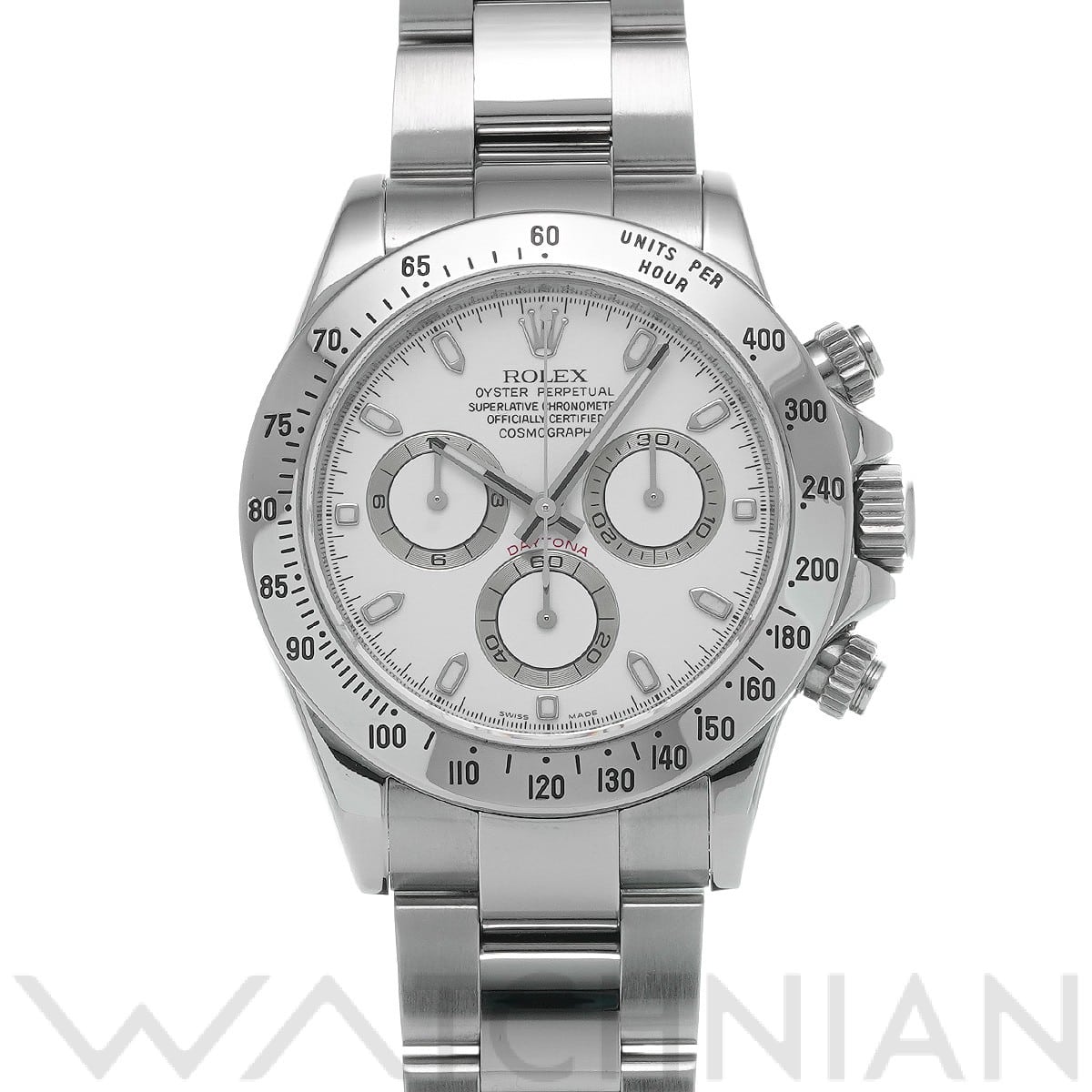 ロレックス コスモグラフ デイトナ 116520 ホワイト メンズ 時計 【中古】【wristwatch】