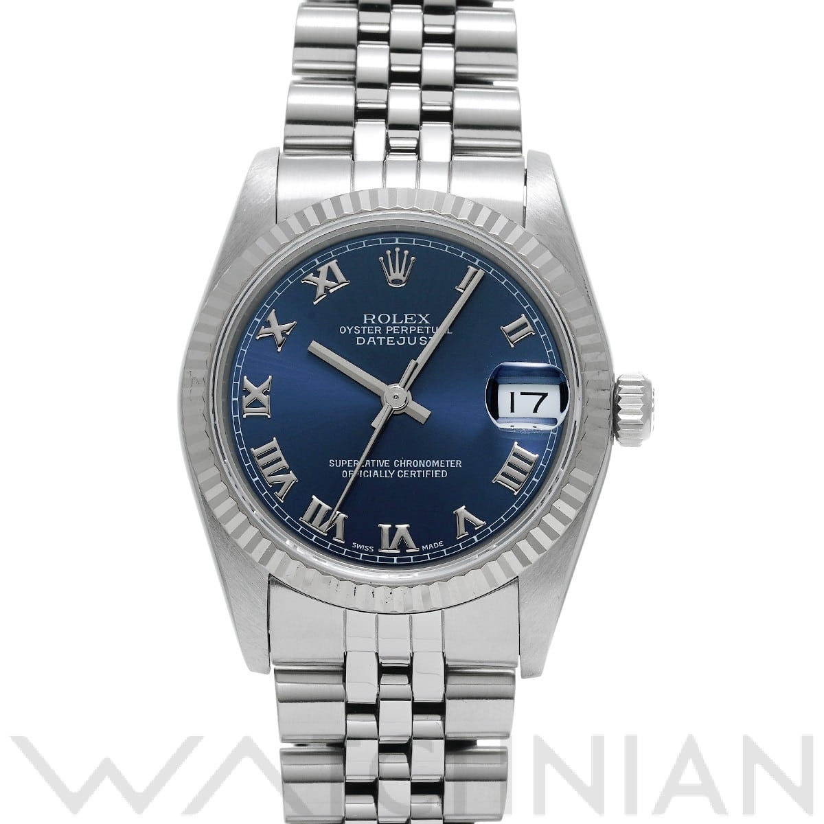 ロレックス / ROLEX デイトジャスト 68274 ブルー ユニセックス 時計 【中古】【wristwatch】