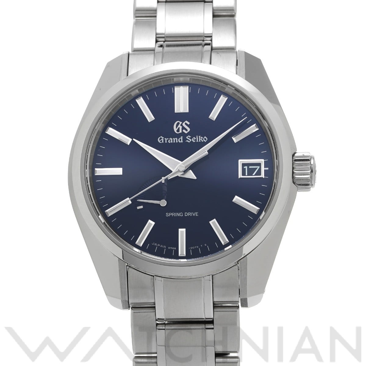 グランドセイコー / Grand Seiko ヘリテージコレクション スプリングドライブ SBGA375 ミッドナイトブルー メンズ 時計 【中古】【wristwatch】