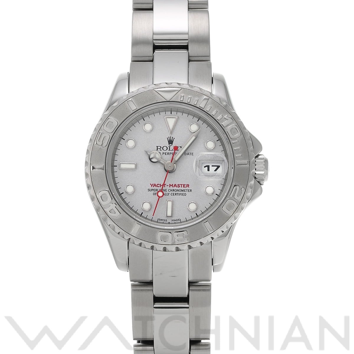 ロレックス ヨットマスター 29 169622 グレー レディース 時計 【中古】【wristwatch】