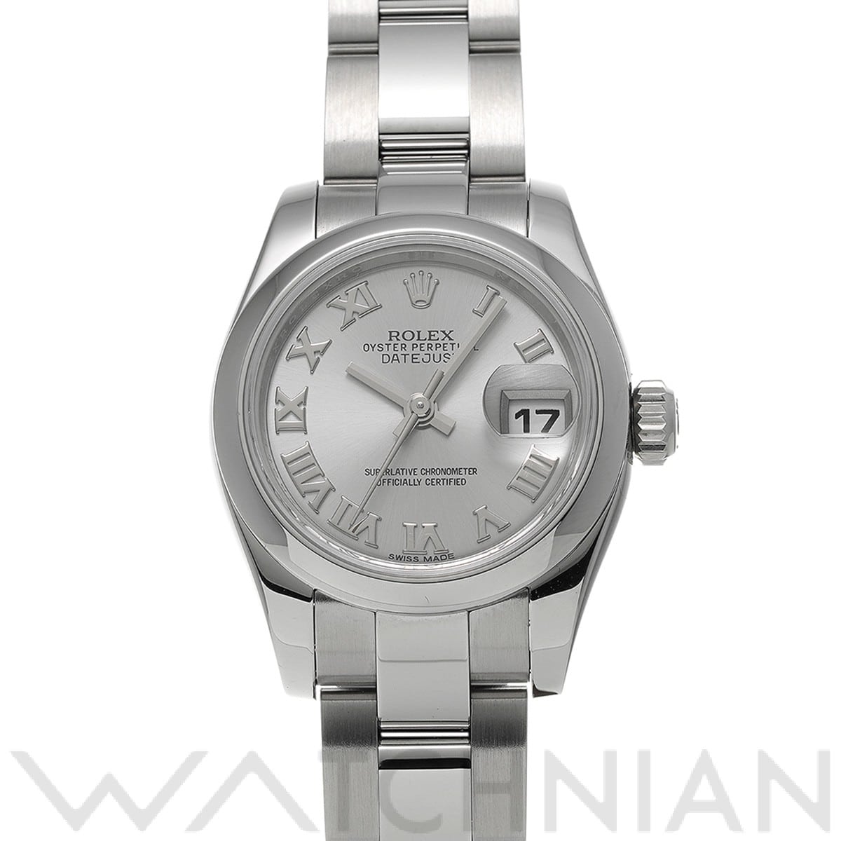 ロレックス レディ デイトジャスト 26 179160 シルバー レディース 時計 【中古】【wristwatch】