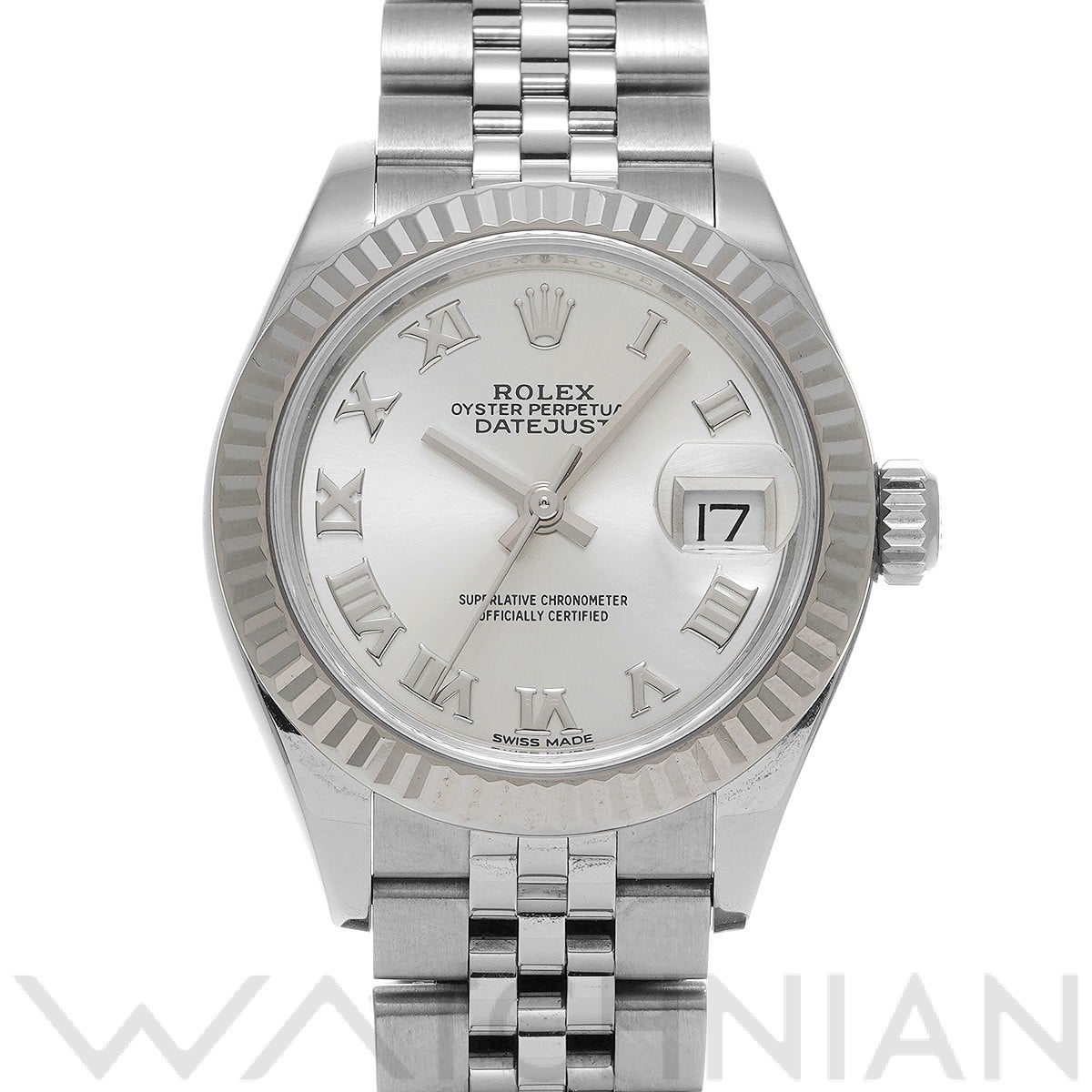 ロレックス レディ デイトジャスト 28 279174 シルバー レディース 時計 【中古】【wristwatch】