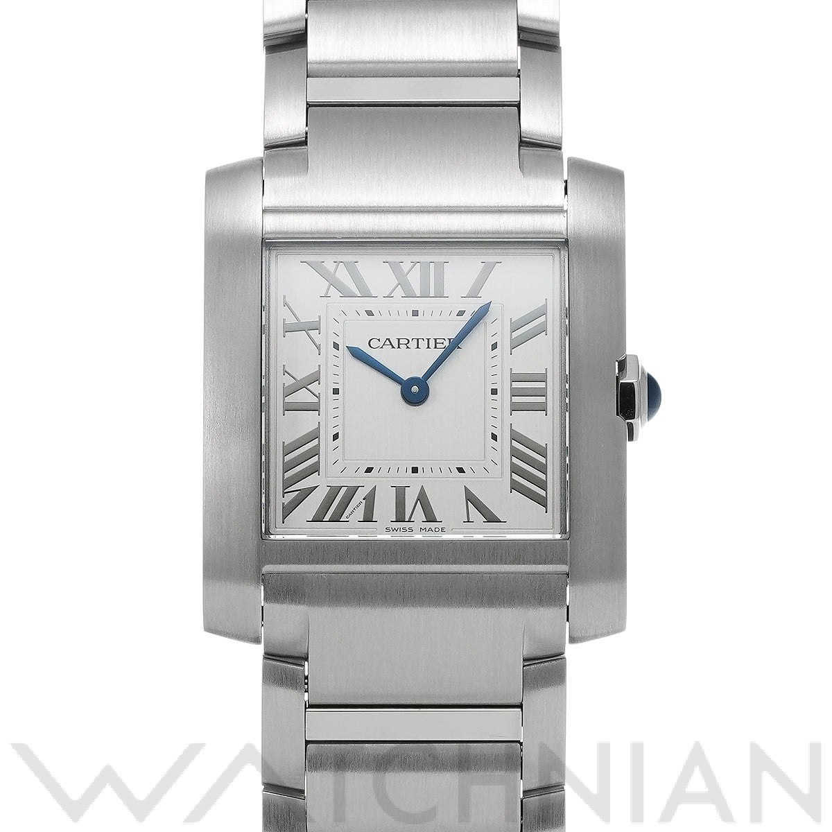カルティエ / CARTIER タンク フランセーズ MM WSTA0074 シルバー ユニセックス 時計 【中古】【wristwatch】