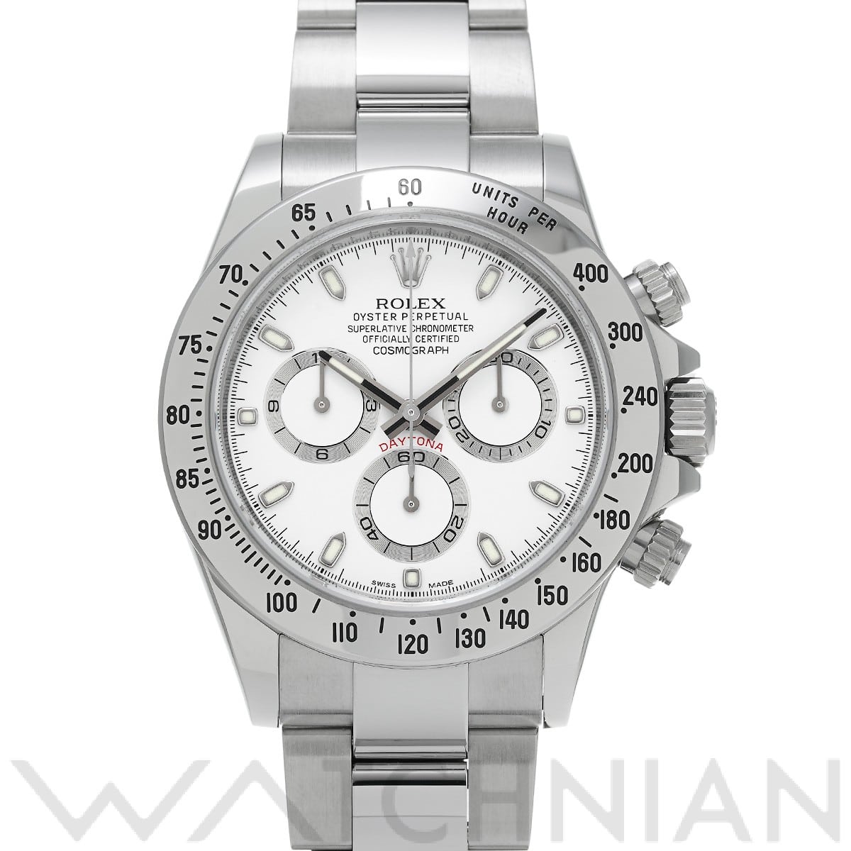 ロレックス コスモグラフ デイトナ 116520 ホワイト メンズ 時計 【中古】【wristwatch】