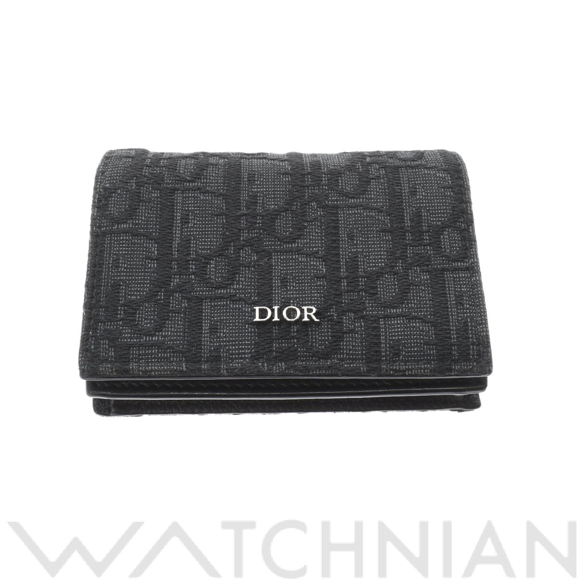 ビジネスカードホルダー ブラック/シルバー金具 2ESCH136YSE_H03E オブリーク・ジャガードキャンバス/スムースカーフ Dior  ディオール レディース 【中古】: ブランド財布・小物｜WATCHNIAN(ウォッチニアン)公式通販/旧一風騎士