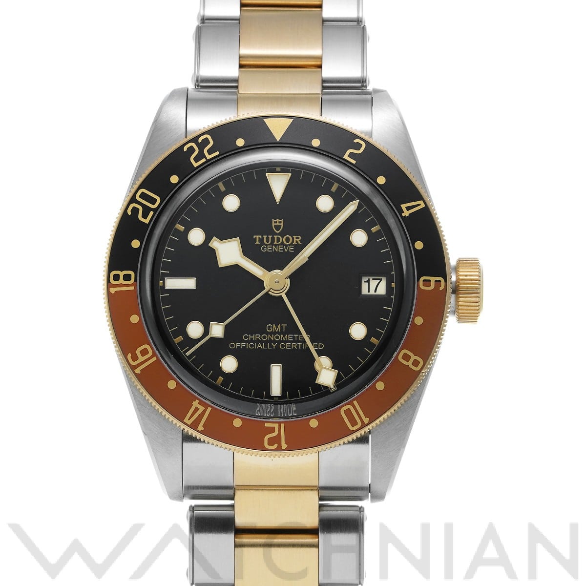 チューダー / チュードル / TUDOR ブラックベイ GMT S&G 79833MN ブラック メンズ 時計 【中古】【wristwatch】
