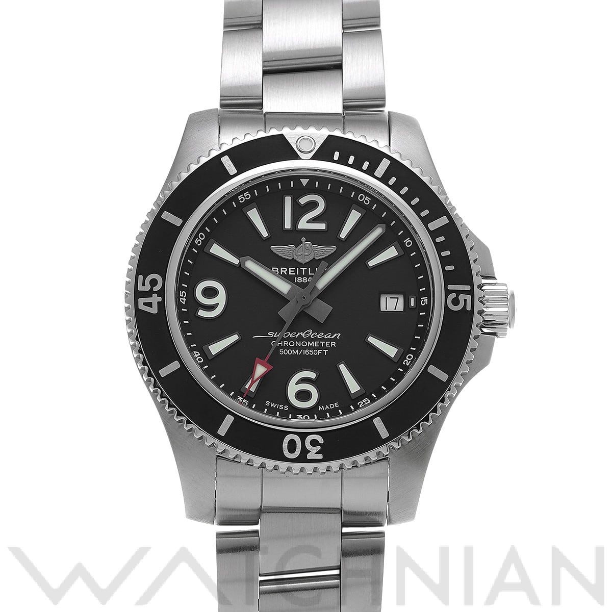 ブライトリング / BREITLING スーパーオーシャン オートマチック 42 A17366021B1A1 ブラック メンズ 時計 【中古】【wristwatch】