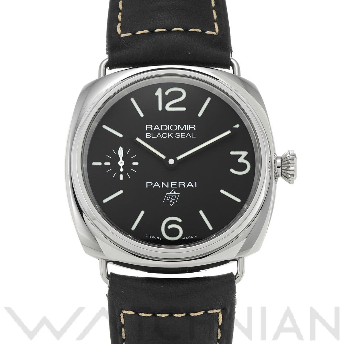パネライ / PANERAI ラジオミール ブラックシール ロゴ PAM00754 ブラック メンズ 時計 【中古】【wristwatch】