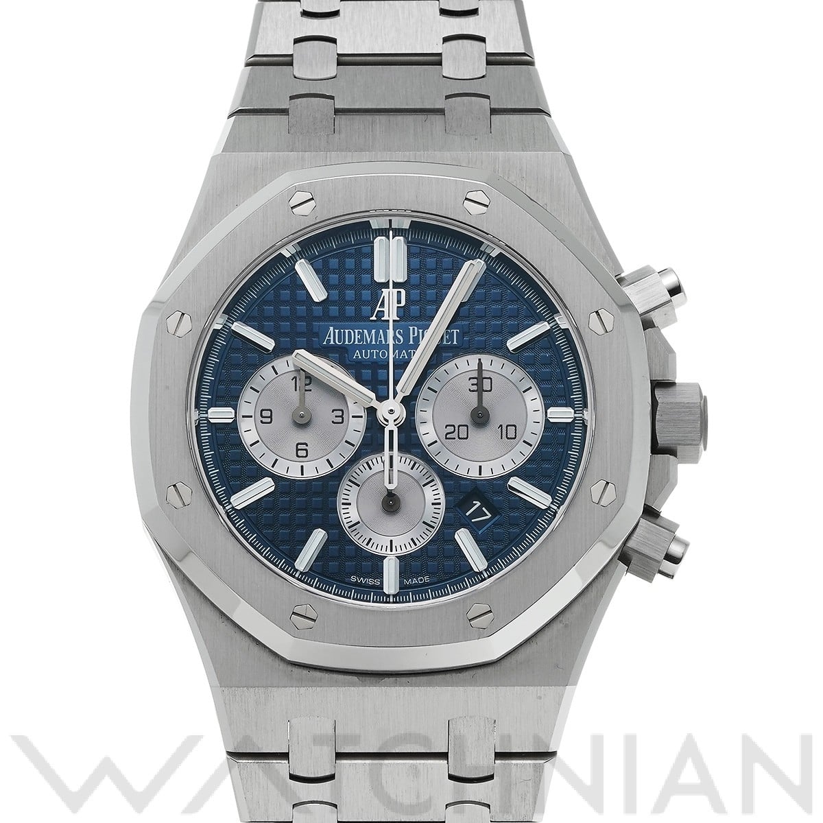 オーデマ ピゲ ロイヤルオーク クロノグラフ 26331ST.OO.1220ST.01 ブルー/ロジウム メンズ 時計 【中古】【wristwatch】