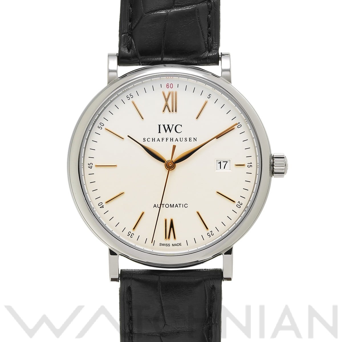 IWC ポートフィノ オートマティック IW356517 シルバー メンズ 時計 【中古】【wristwatch】