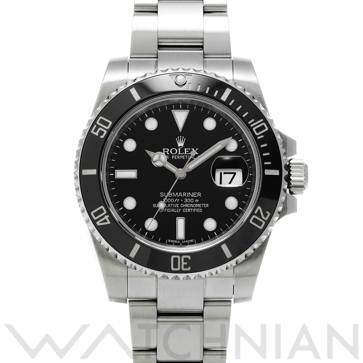 ロレックス サブマリーナ デイト 116610LN ブラック メンズ 時計 【中古】【wristwatch】