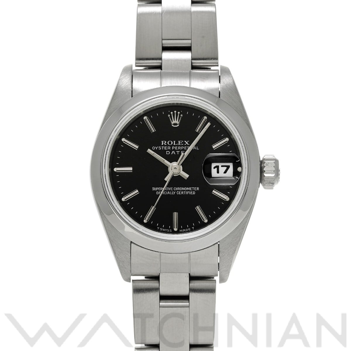 ロレックス / ROLEX デイトジャスト 26 69160 ブラック レディース 時計 【中古】【wristwatch】