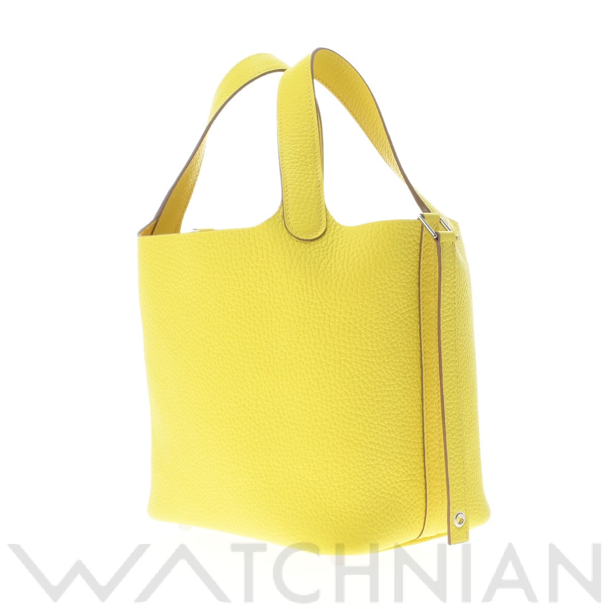 ピコタンロックPM ライム/パラジウム金具 トリヨンクレマンス HERMES エルメス レディース 【新品】