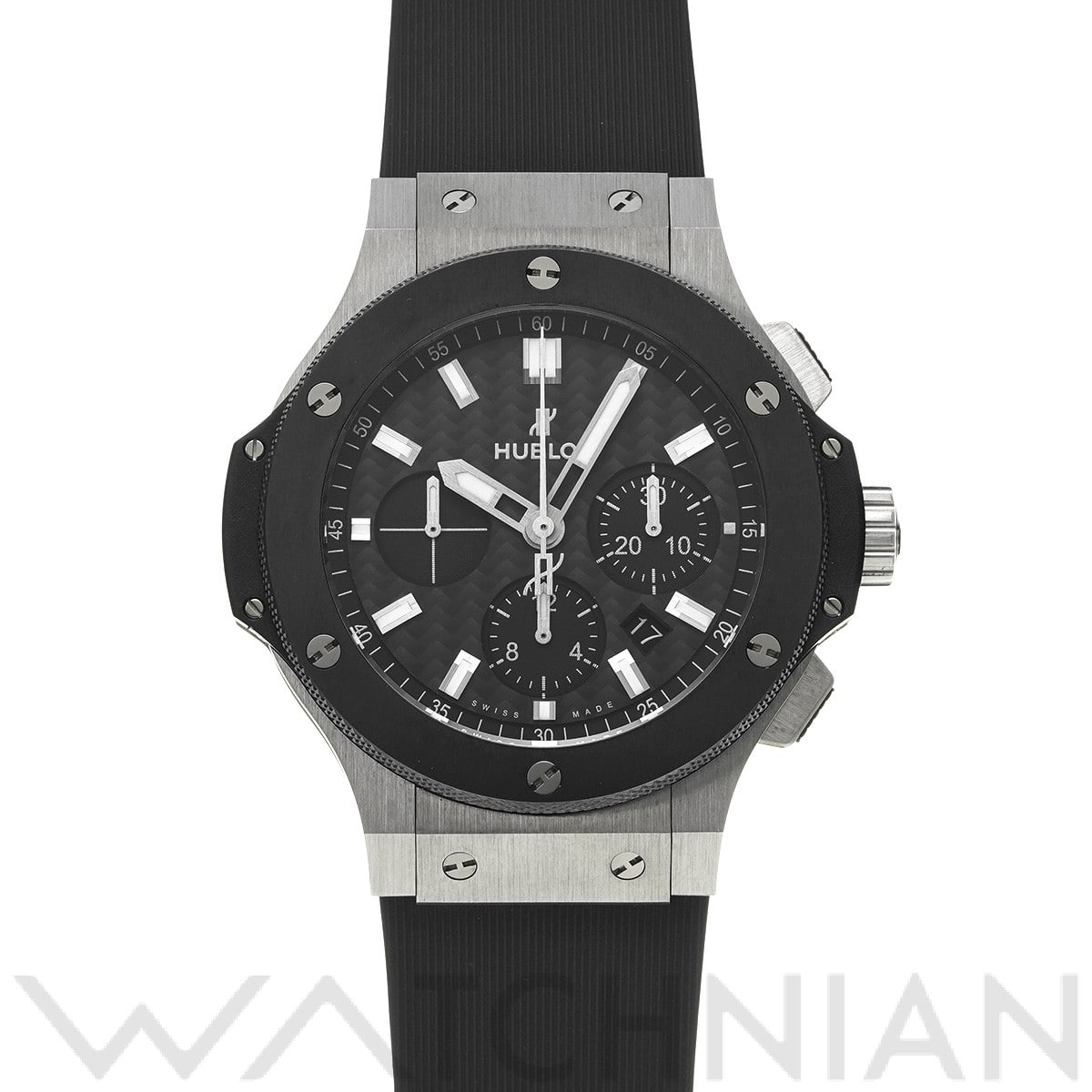 ウブロ / HUBLOT ビッグバン スチール セラミック 301.SM.1770.RX ブラックカーボン メンズ 時計 【中古】【wristwatch】