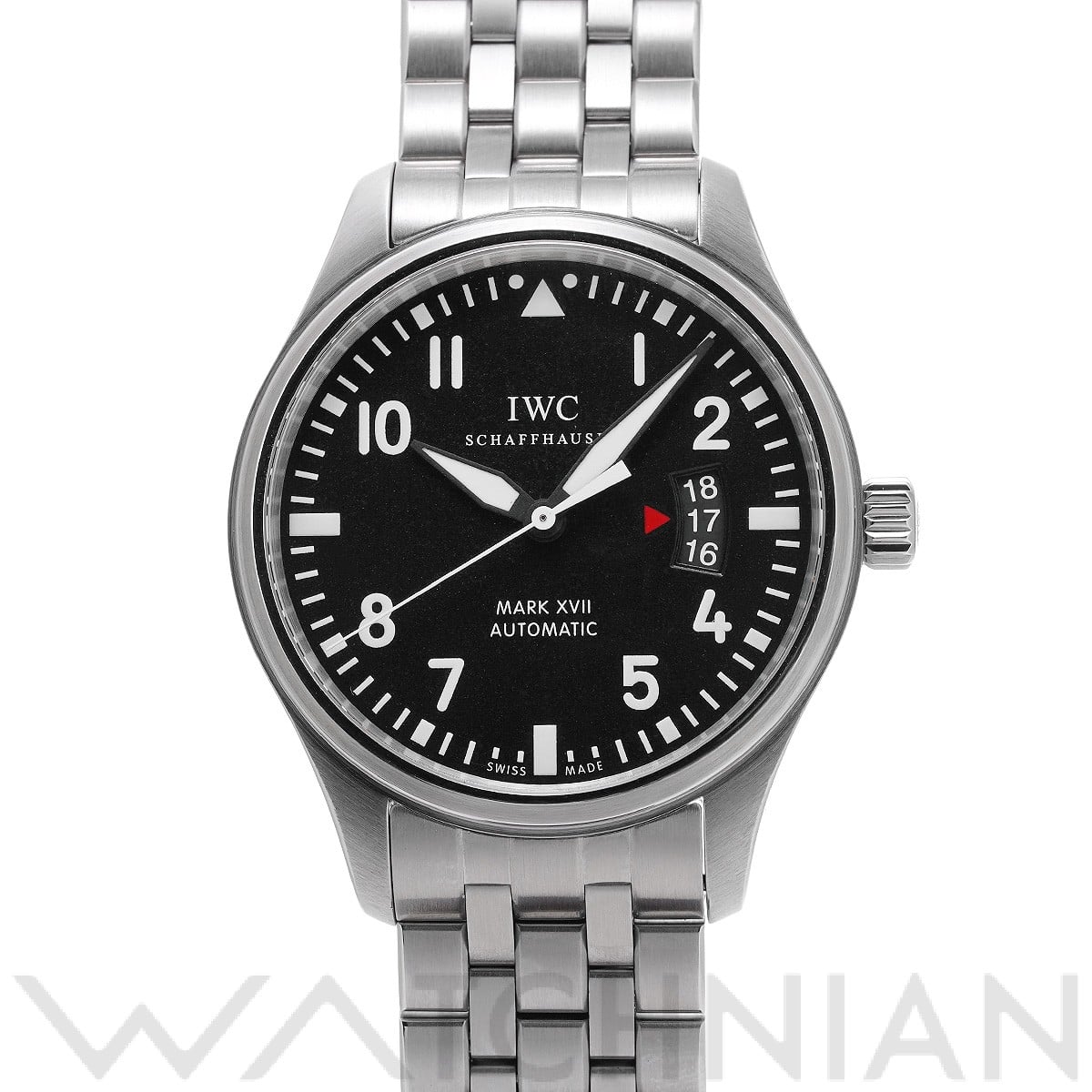 IWC パイロットウォッチ マーク XVII IW326504 ブラック メンズ 時計 【中古】【wristwatch】