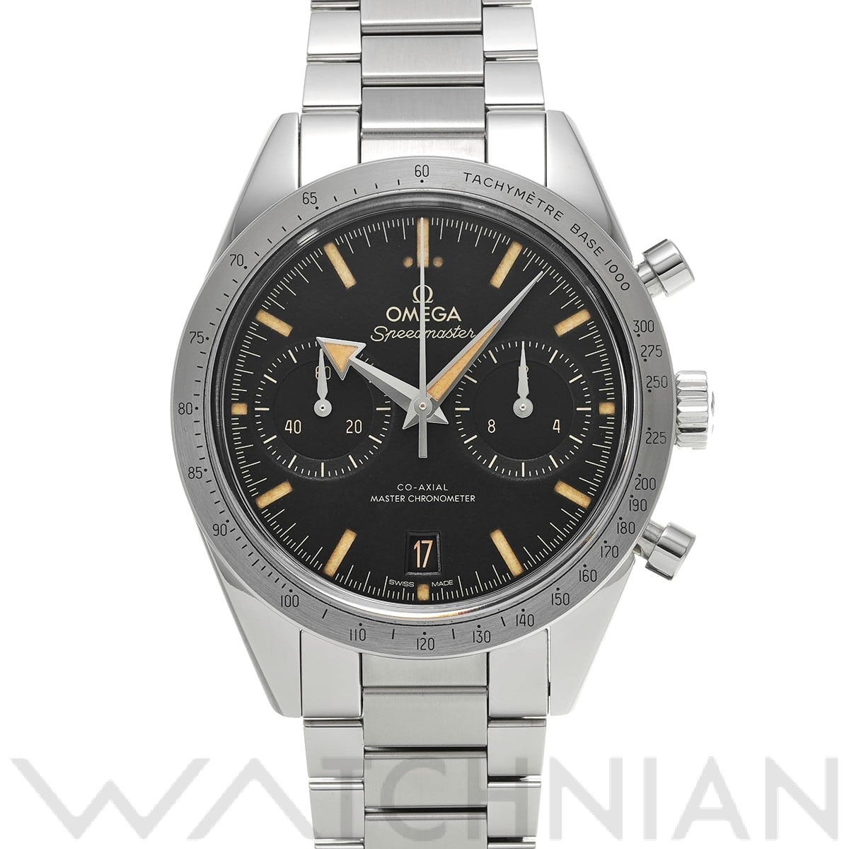 オメガ / OMEGA スピードマスター '57 コーアクシャル マスタークロノメーター 332.10.41.51.01.001 ブラック メンズ 時計 【中古】【wristwatch】