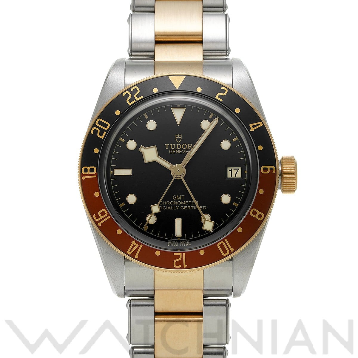 チューダー / チュードル / TUDOR ブラックベイ GMT S&G 79833MN ブラック メンズ 時計 【中古】【wristwatch】