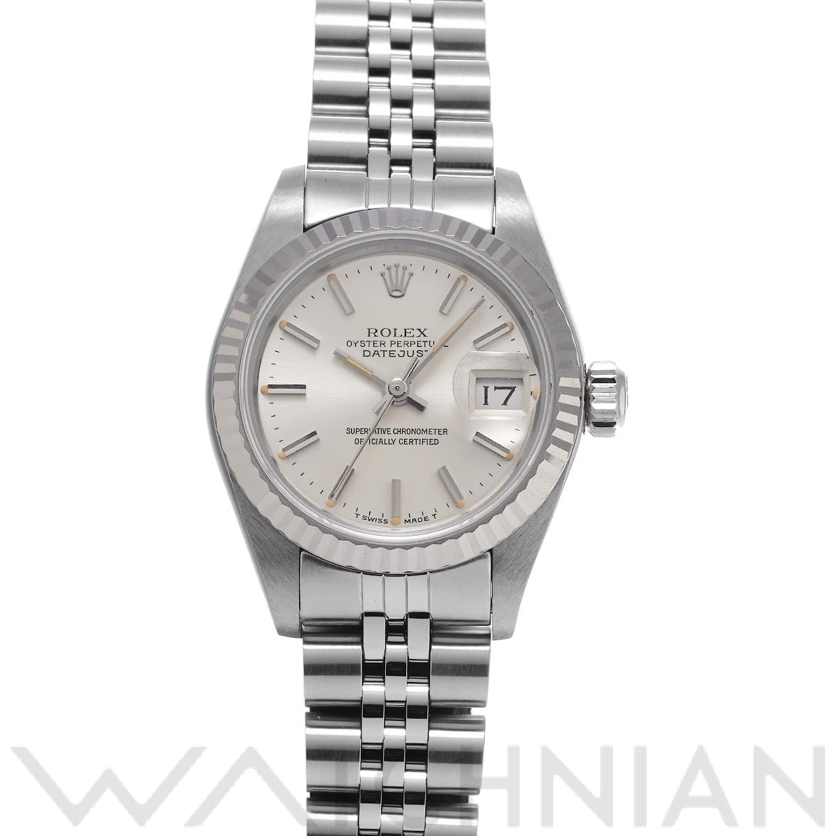 ロレックス デイトジャスト 69174 シルバー レディース 時計 【中古】【wristwatch】