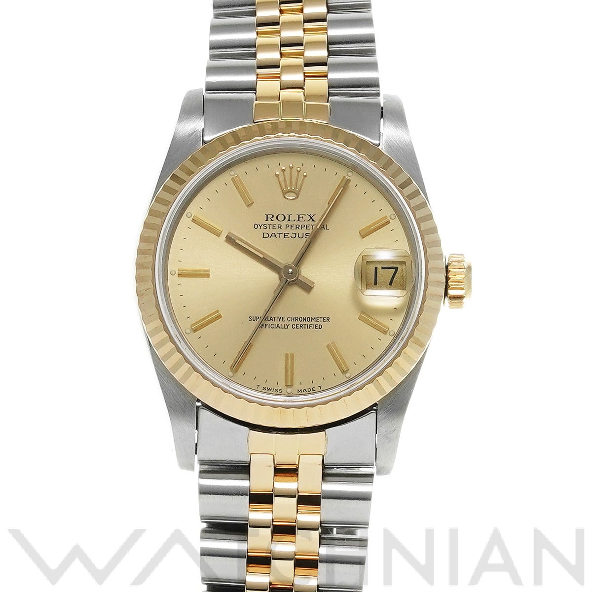 ロレックス / ROLEX デイトジャスト 68273 シャンパン ユニセックス 時計 【中古】【wristwatch】