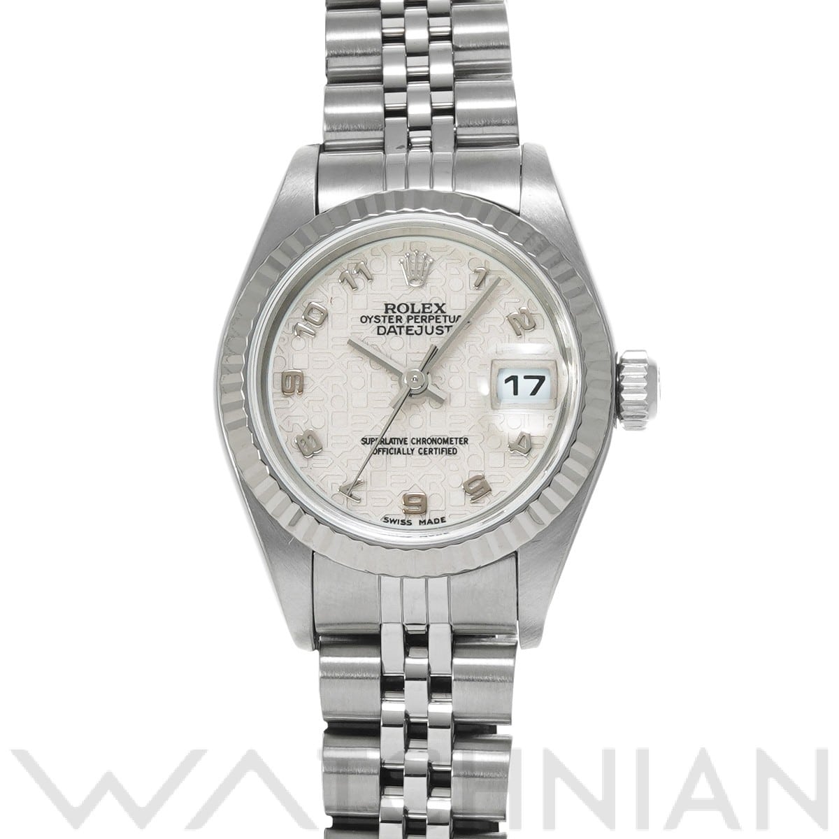 ロレックス デイトジャスト 79174 シルバーコンピュータ レディース 時計 【中古】【wristwatch】