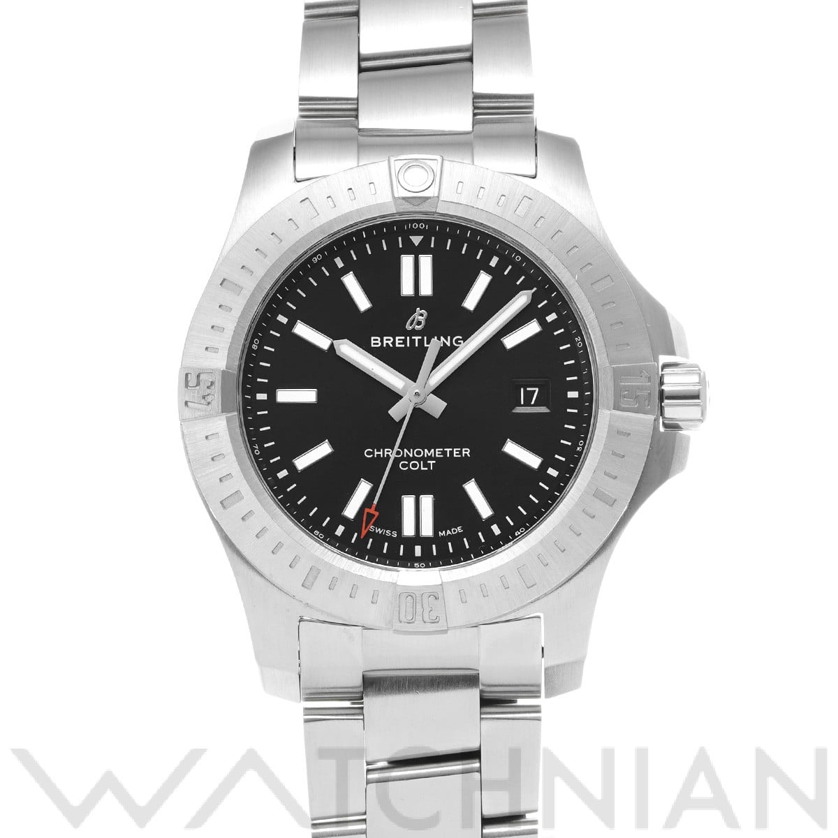 ブライトリング / BREITLING コルト オートマチック A17388101B1A1 ブラック メンズ 時計 【中古】【wristwatch】