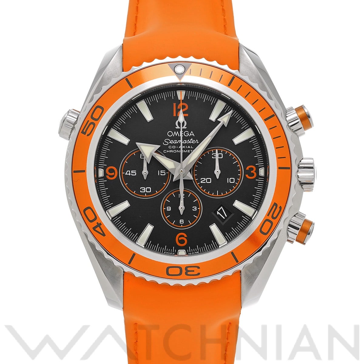 オメガ / OMEGA シーマスター プラネットオーシャン 600 コーアクシャル クロノグラフ 2918.50.83 ブラック メンズ 時計 【中古】【wristwatch】