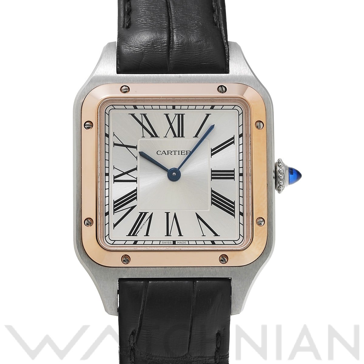 カルティエ / CARTIER サントス デュモン LM W2SA0011 シルバー メンズ 時計 【中古】【wristwatch】