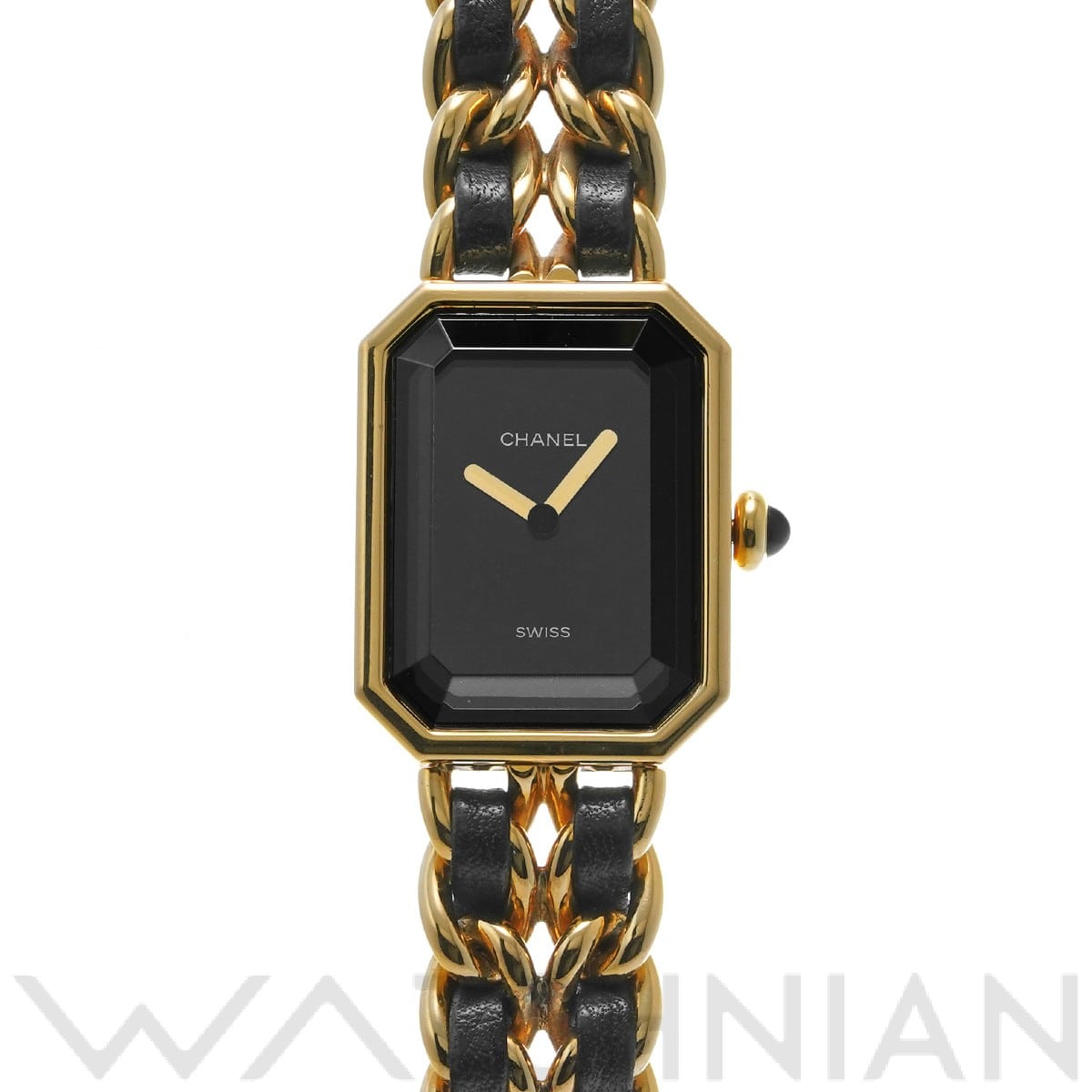 シャネル / CHANEL プルミエール M H0001 ブラック レディース 時計 【中古】【wristwatch】