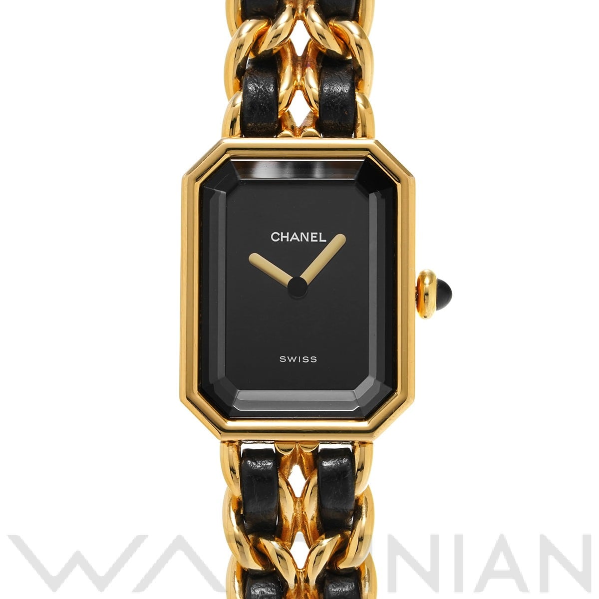 シャネル / CHANEL プルミエール M H0001 ブラック レディース 時計 【中古】【wristwatch】
