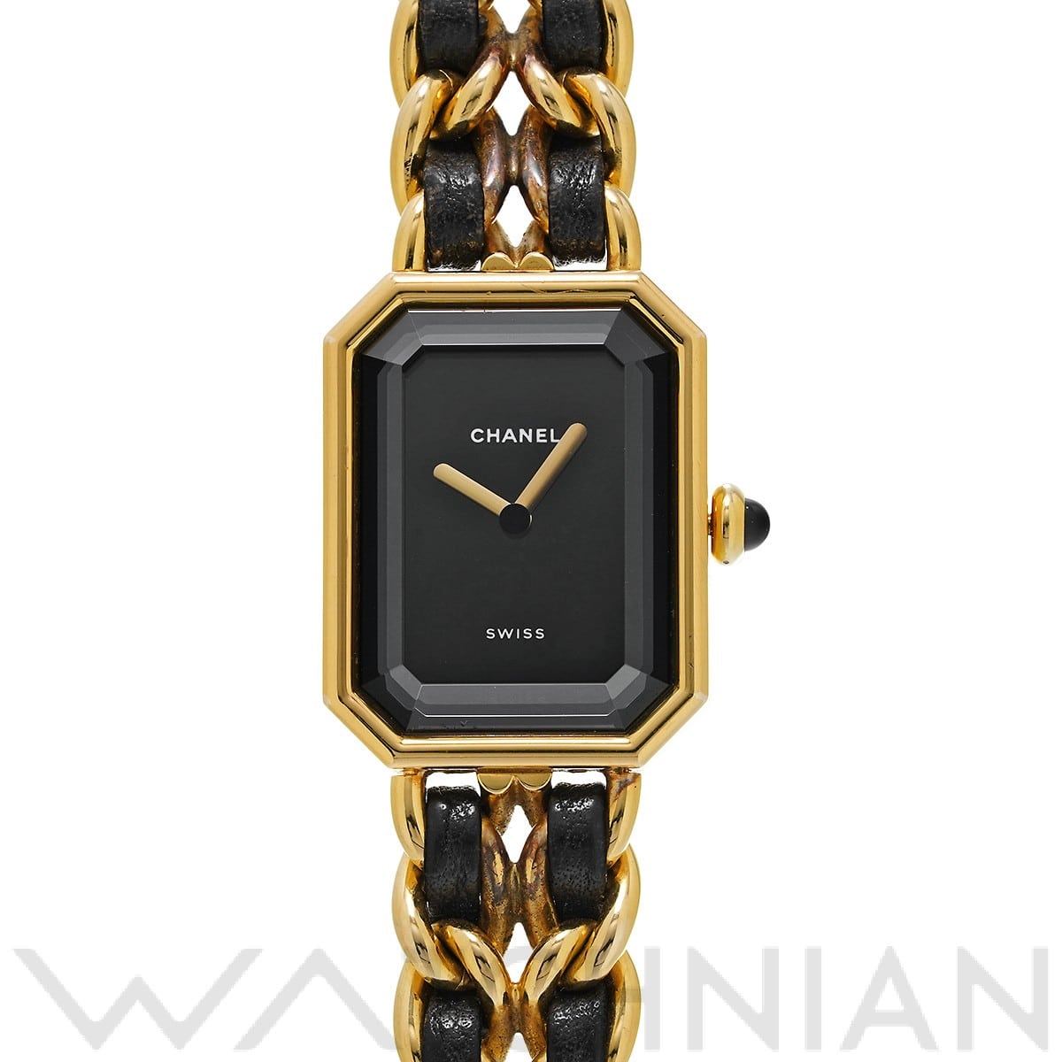 シャネル / CHANEL プルミエール M H0001 ブラック レディース 時計 【中古】【wristwatch】
