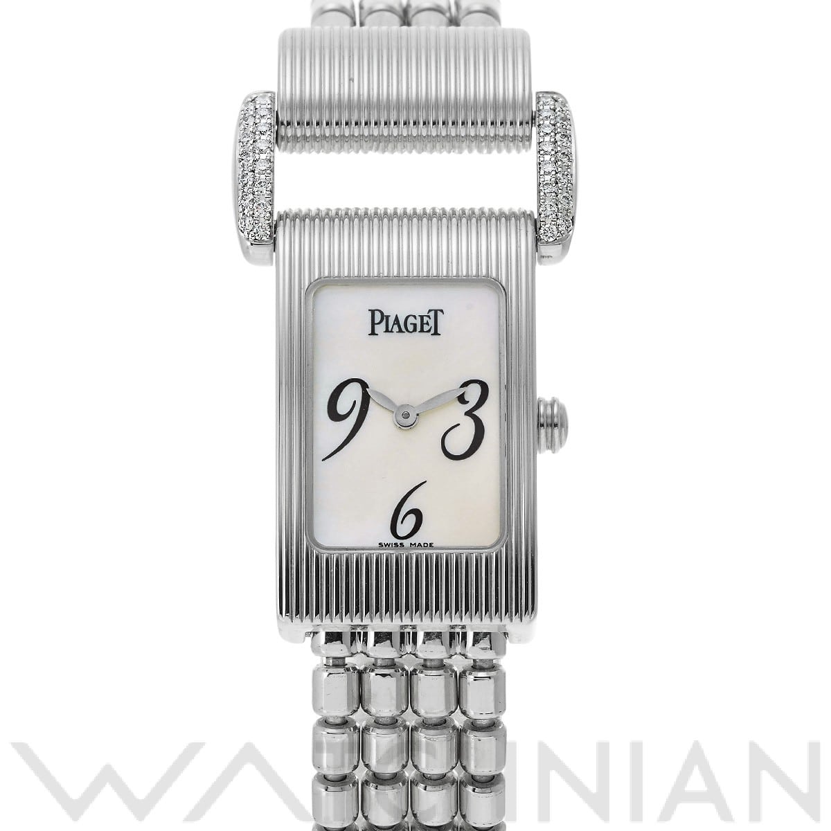 ピアジェ / Piaget ミス プロトコール 5322 ホワイトシェル レディース 時計 【中古】【wristwatch】