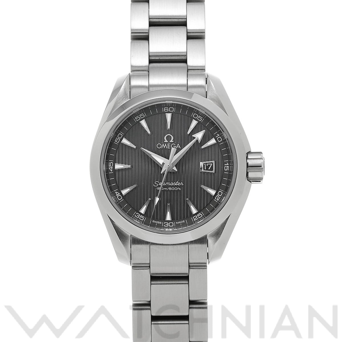 オメガ / OMEGA シーマスター アクアテラ クォーツ 231.10.30.61.06.001 グレー レディース 時計 【中古】【wristwatch】