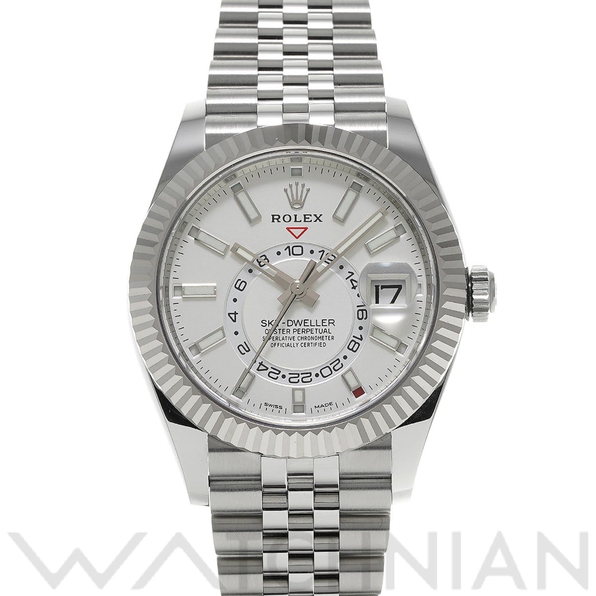 ロレックス / ROLEX スカイドゥエラー 326934 ホワイト メンズ 時計 【中古】【wristwatch】