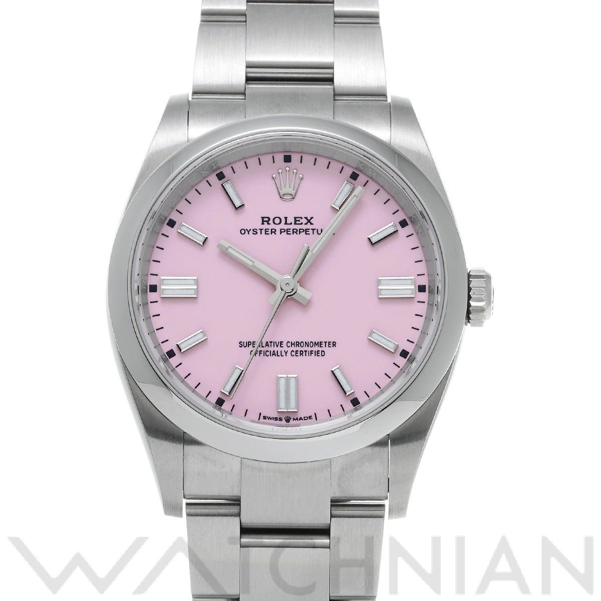 ロレックス オイスターパーペチュアル 36 126000 キャンディピンク メンズ 時計 【中古】【wristwatch】