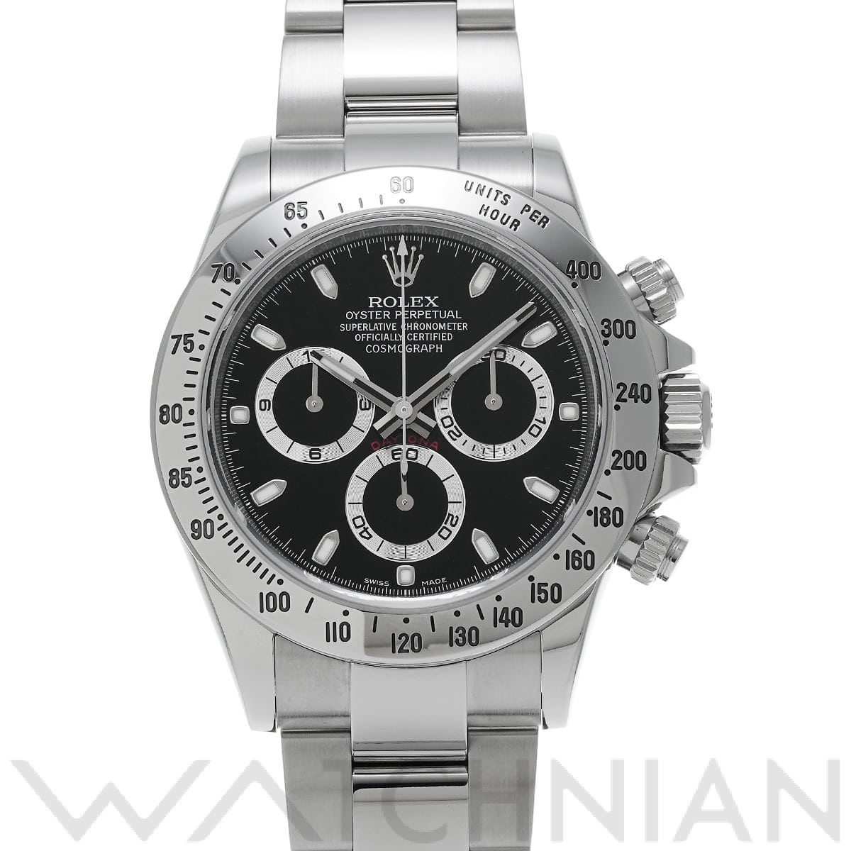 ロレックス コスモグラフ デイトナ 116520 ブラック メンズ 時計 【中古】【wristwatch】