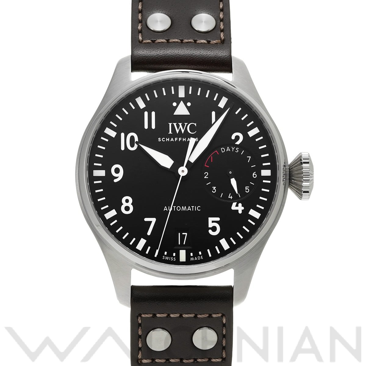 IWC ビッグパイロットウォッチ 7デイズ IW501001 ブラック メンズ 時計 【中古】【wristwatch】