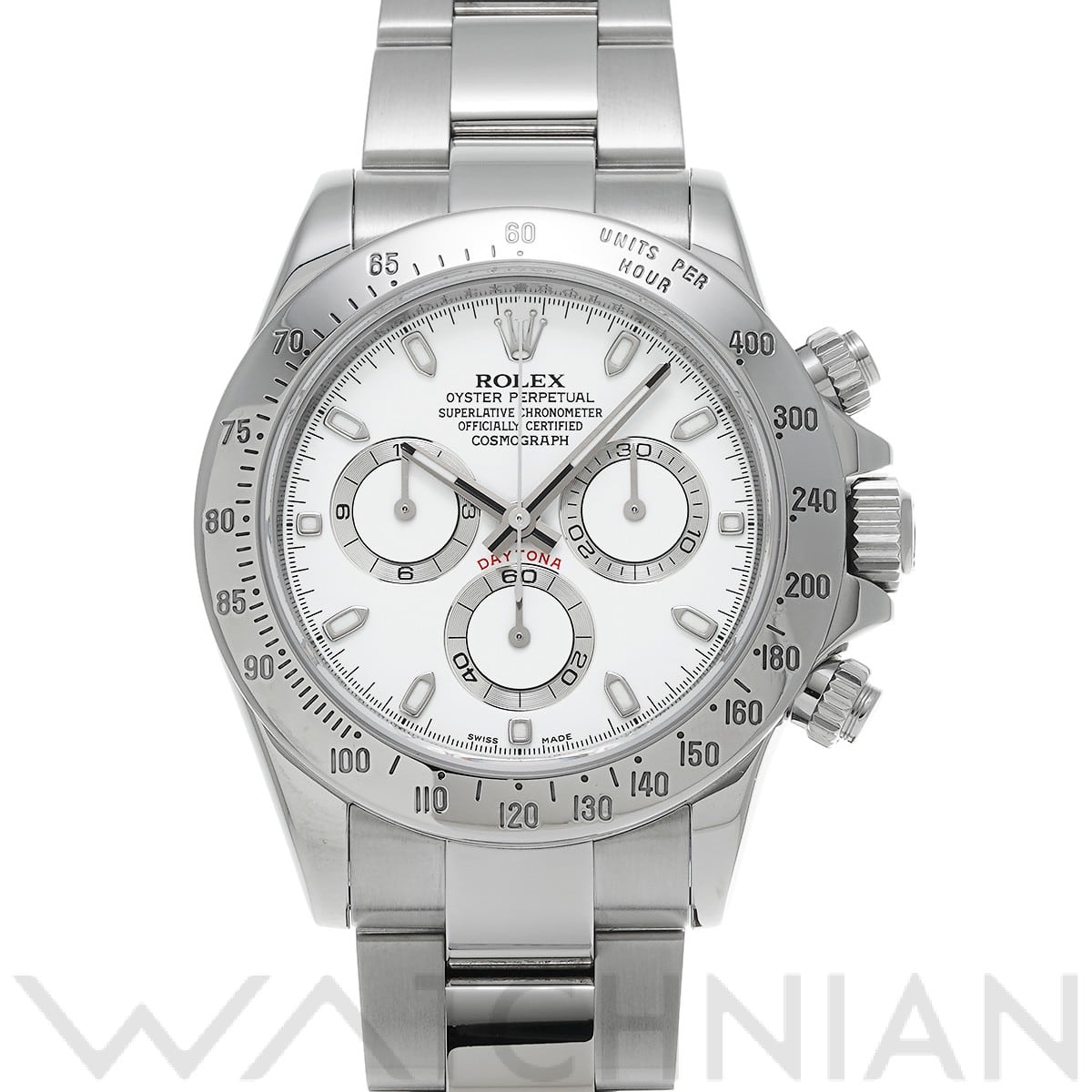 ロレックス コスモグラフ デイトナ 116520 ホワイト メンズ 時計 【中古】【wristwatch】