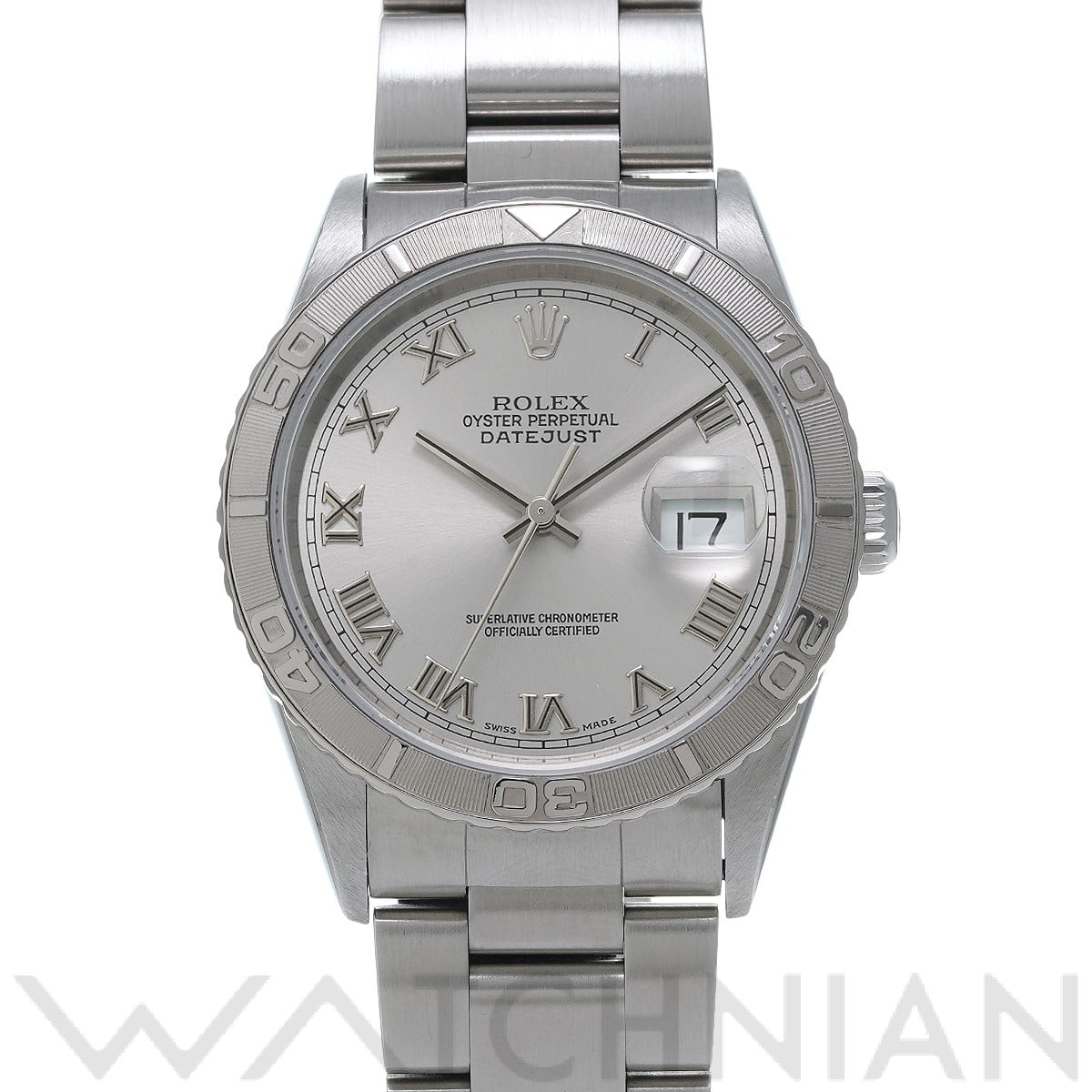 ロレックス デイトジャスト サンダーバード 16264 シルバー メンズ 時計 【中古】【wristwatch】